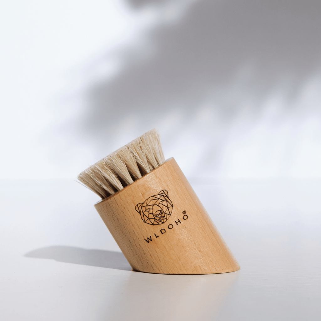 WLDOHO Dry Brush Soft Face Dry Brush - 100% Naturborsten